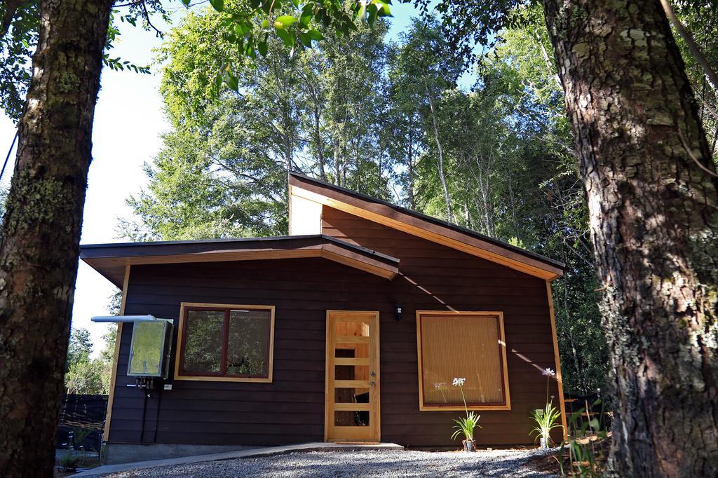 Cabanas Bosques De Loncotraro Hotel บียารีกา ภายนอก รูปภาพ