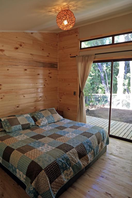 Cabanas Bosques De Loncotraro Hotel บียารีกา ภายนอก รูปภาพ